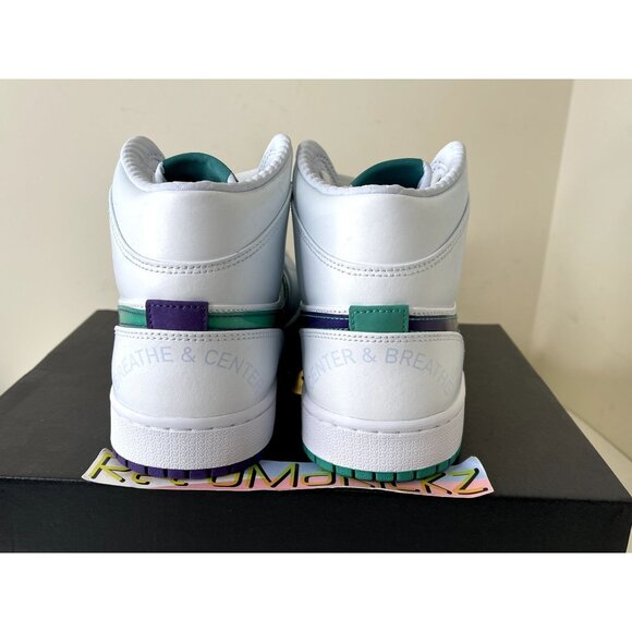 Jordan 1 Mid SE Luka Doncic Pre Game Mindfulness Mens Sizes CW5853 100 - Picture 6 of 7